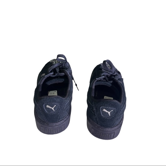 Puma black Suede crushed gem size 9 shoes great condition. - Picture 5 of 6